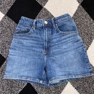 H&M Mom Jean Shorts